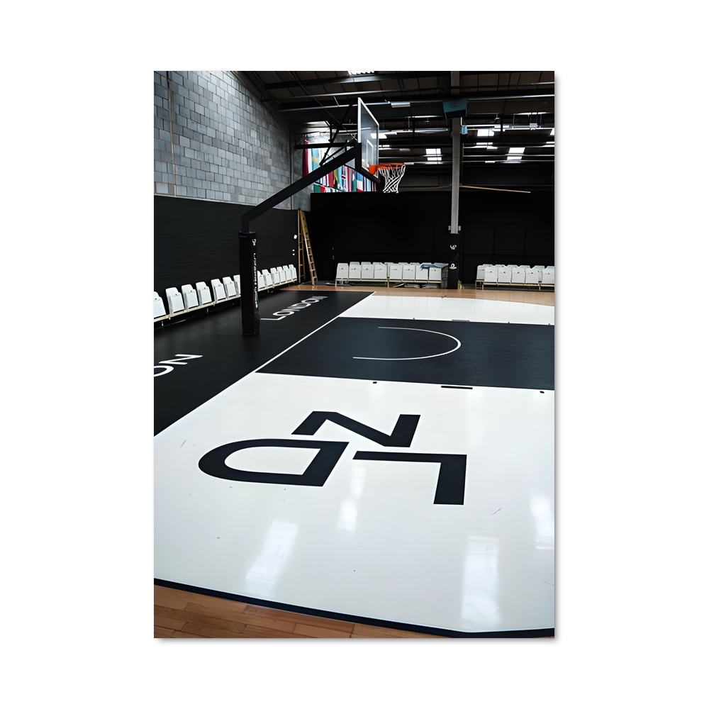 Poster Dunk des Dragons – affiche Basketball